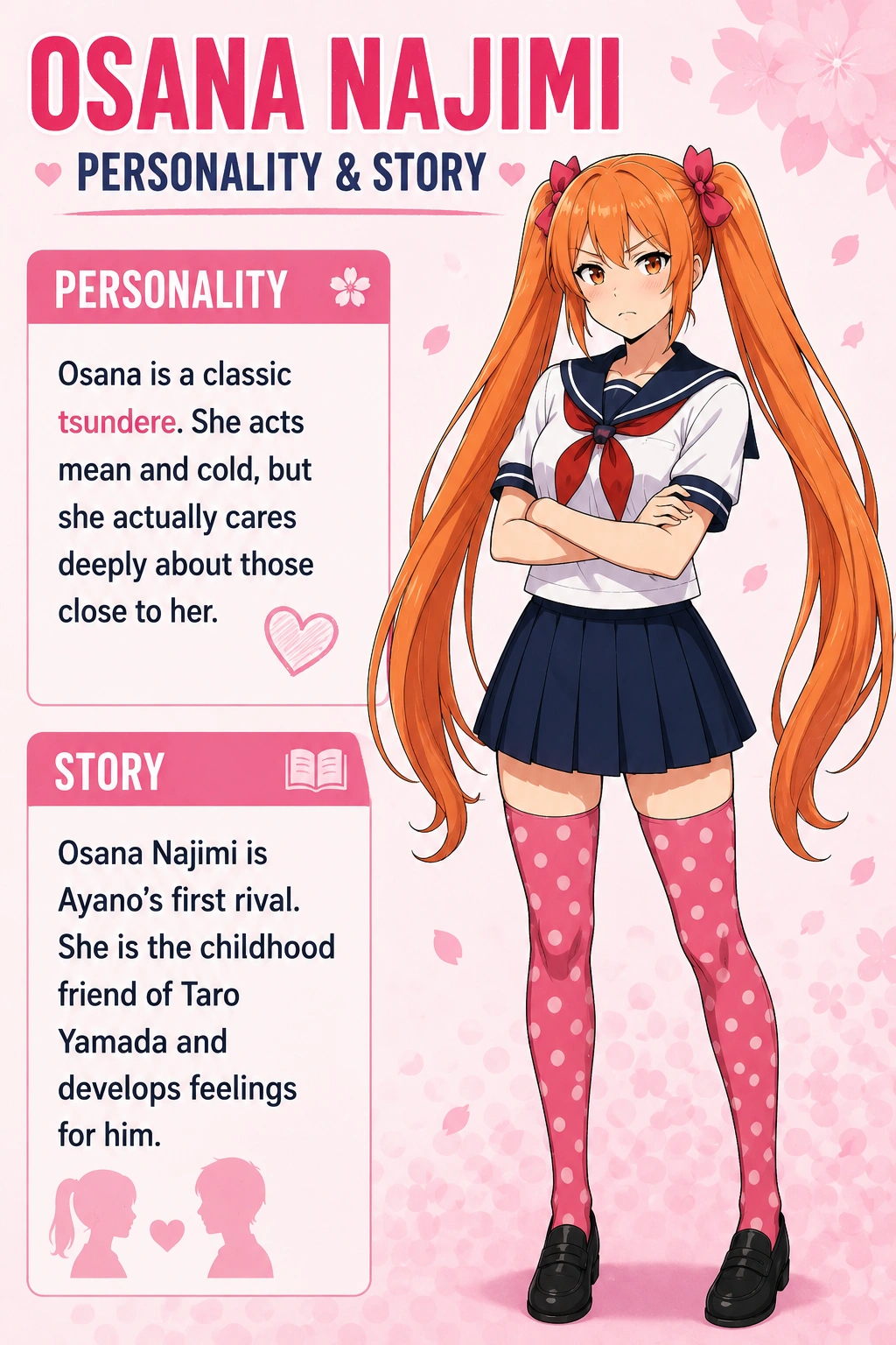 Osana story & personality