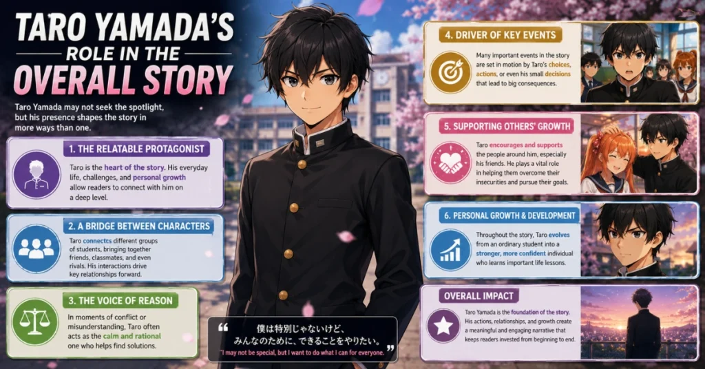 Taro Yamada's Role in the Overall Story