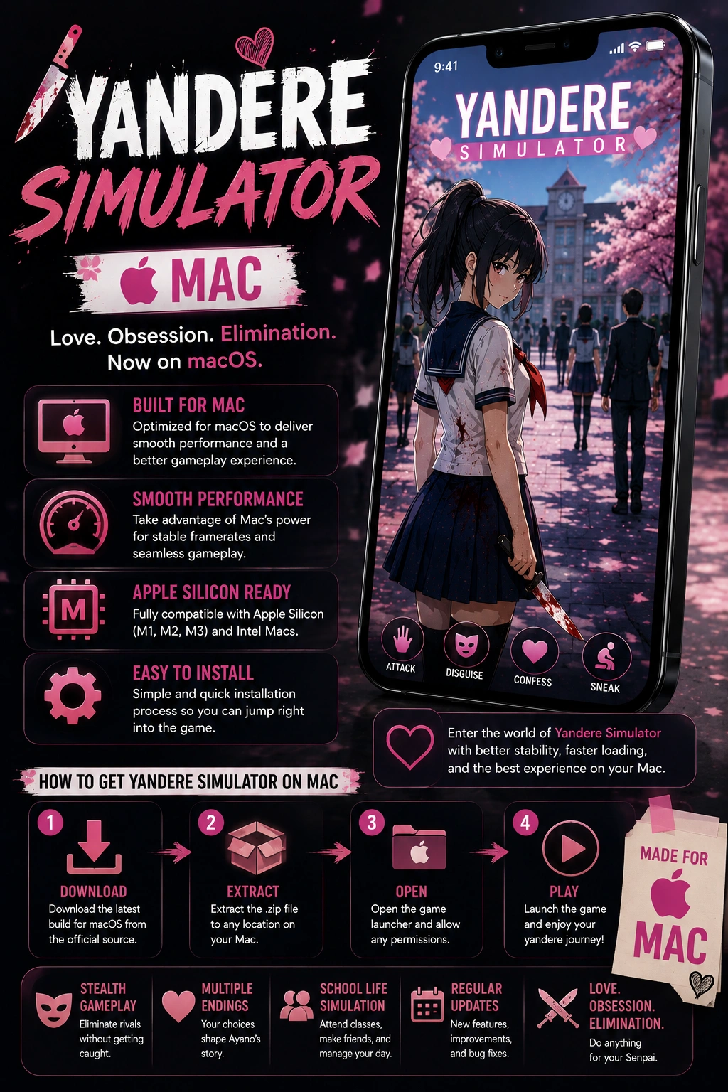 Yandere Simulator Mac obsen
