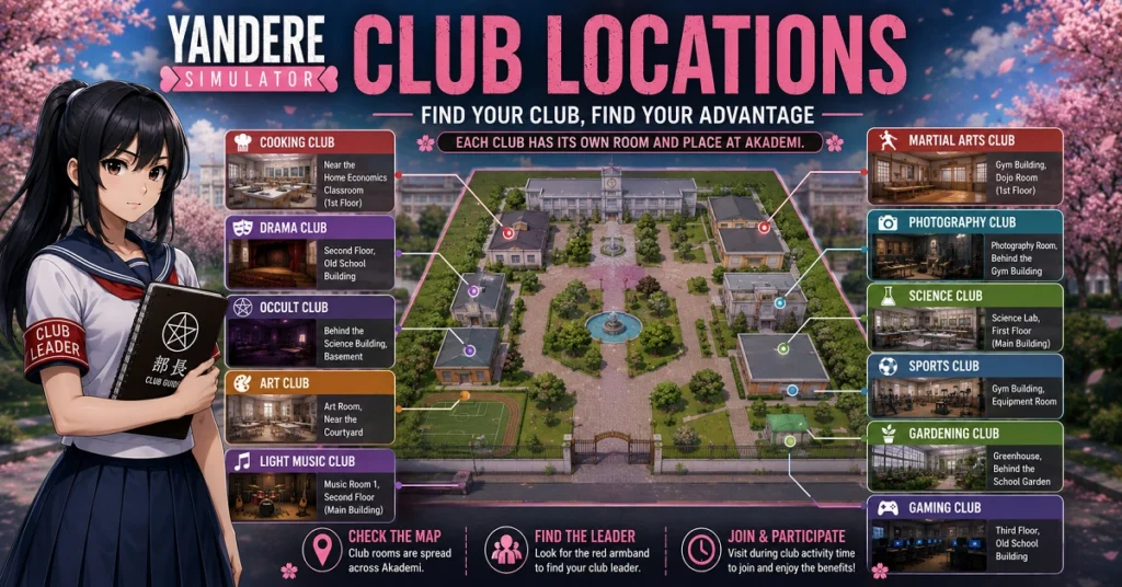 Yandere club location