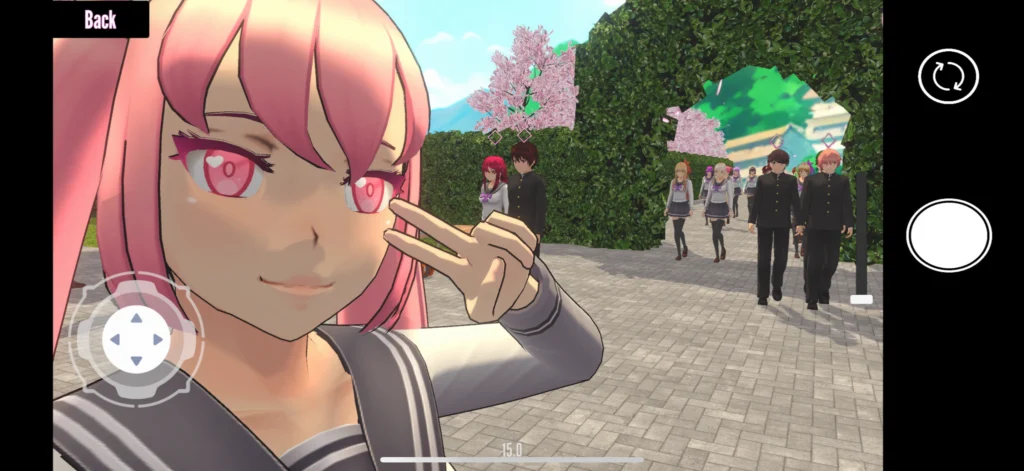 yandere simulator garden