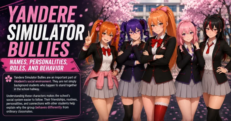 Yandere Bullies